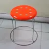 Taburete Redondo para el Hogar, Taburete de Plástico Reforzado, Taburete de Plástico Engrosado para Adultos, Mesa de Comedor, Oficina Comercial, Taburete de Puesto, Simple y Moderno