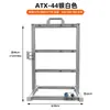 Chasis Abierto Matx Rack para Chasis de Computadora Aleación de Aluminio Atx Creativo Personalizado Itx Escritorio Chasis Refrigerado por Agua