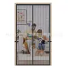 Cortina de Puerta de Fibra de Vidrio para Comercio Exterior Transfronterizo con Sujeción Magnética, Cortina de Puerta de Malla Mosquitera de Alta Gama, Cortina de Puerta de Malla de Fibra de Vidrio Anti-Mosquitos