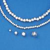 Plata s925 polígono geométrico cuentas de plata rotas DIY pulsera de cristal hecha a mano collar joyería de plata accesorios de plata lisa
