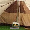 Tienda de campaña portátil plegable multifuncional para acampar, estufa de leña, estufa de calefacción, estufa de sauna con ventana para exteriores