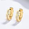 Pendientes de diamantes de plata de ley 925 para mujer, diseño personalizado, pendientes de moda, joyería de temperamento de nicho, 2023