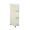 Gabinete de Almacenamiento para Espacios Estrechos Engrosado, Gabinete de Almacenamiento Multicapa con Tapa abatible para Baño, Gabinete de Snacks para Sala de Estar, Estante de Almacenamiento para Espacios Estrechos de Cocina