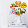Florero Decorativo Hawaiano Transfronterizo Inserto Decoración de Fiesta playera de Verano Centro de Escritorio Inserto Tarjeta de Inserto