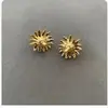 Pendientes de Tachuela para Mujer con Diseño de Flor Pequeña Reversible de Nicho, Moda Europea y Americana Única, Esmalte de Porcelana Pequeño Exquisito