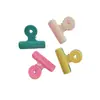 Pinzas de Plástico en Dos Colores, Tamaños Grande, Mediano y Pequeño, Pinzas para Documentos Financieros, Clips de Datos, Venta al por Mayor del Fabricante, Pinzas Especiales para Oficina y Finanzas