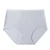 Ropa Interior de Algodón Puro para Mujer Tallas Grandes 100 kg Cintura Alta Control de Abdomen Jacquard de Algodón Puro 7A Transpirable Antibacteriano Sin Costuras Calzones para Mujeres Tallas Grandes