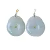 Hebilla de Plata S925 Cui Tianshan Jade de Seda Dorada Natural de Xinjiang Hebilla de Seguridad Retro Colgante Joyería Chinoiserie Nueva Accesorios Venta al por Mayor