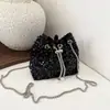 2026 Nova Bolsa Saco da Moda Estilo Coreano, Bolsa Versátil de Ombro e Transversal, Bolsa de Festa Elegante e da Moda para Mulheres
