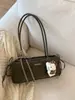 Bolsa de Mão de Luxo de Nicho para Mulheres, Nova Bolsa de Trabalho Grande Capacidade Vintage Outono e Inverno 2025, Bolsa Transversal Super Popular