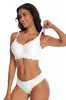 Sujetador Inalámbrico para Mujer Sin Costuras Soporte Sin Aros Push Up Bralettes Festoneados Cobertura Total Sujetadores Tipo Camiseta
