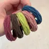 Prendedor de cabelo preto para rabo de cavalo alto para mulheres, altamente elástico e durável, não puxa nem deixa marcas no cabelo, faixa de cabelo, acessório de cabelo elástico