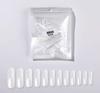 Rosalind nova peça de nail art 10pcs saco 5 tipo uma carne transparente cor branco usar armadura patch