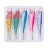 Nova Isca Aço Fio Camarão Banana Luminoso Afundante Três Costuras Camarão 12cm 14.3g Camarão Imitação Camarão Madeira Gancho Lula