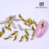 Nova Arte Do Prego Amarelo Dourado Em Forma De Broca Net Vermelho Fundo Plano Em Forma De Broca Fundo De Ouro Broca Nail Art Broca Ornamentos Strass