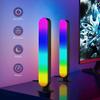 Luz de ambiente de escritorio con grafiti inteligente, WIFI, RGB, juego mágico, computadora, Bluetooth, deportes electrónicos, LED, luz de captación de música