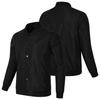 Transfronterizo 2022 Nuevo Traje de Béisbol Deportivo Casual de Moda Chaqueta Talla Grande Camiseta Publicitaria Chaqueta Color Sólido para Hombre