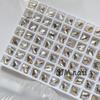 K9 japonés corazón torcido uña puntiaguda joyería taladro estéreo Súper flash blanco palo de uñas taladro DIY pequeños accesorios al por mayor
