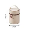 Se puede personalizar para bolsa de aislamiento de prueba bolsa para lonchera redonda cuadrada lonchera lonchera impermeable gruesa doble cremallera bolsa para lonchera de almacenamiento