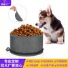 Nova Tigela Dobrável para Pets Mais Vendida, Tigela Portátil para Cães para Passeio ao Ar Livre, Bolsa de Tecido Impermeável para Ração de Pets Personalização