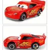Coches Aleación Racing Lightning Mcqueen Sheriff's Board Tooth Patinete Modelo Adorno Niño Caja Regalo