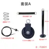 Accesorios de modificación de equipo de fitness casero DIY: Máquina de poleas para jalón al pecho y vuelo de pájaro con cable de acero para ejercicios de espalda