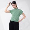Camiseta Única e Bonita com Design de Nicho, Moderna, Rejuvenescedora, Caimento Solto, Cobre o Corpo, Versátil para o Dia a Dia, Top de Manga Curta Estilo Miyake para o Verão