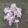 Decoração de Mesa de Centro para Casa Artesanato Neve Simulada Casamento Teto Interno Flor Artificial Decoração Estrada Flores de Cerejeira Simuladas