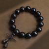 Cuentas de Ébano Morado Talladas DIY Casa del Loto Cuentas de Buda Pulsera para Hombres y Mujeres Pulsera de Rosario Primeras Decoraciones