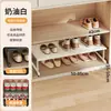 Los estantes escalonados del zapatero son retráctiles y ahorran espacio, una herramienta mágica para guardar zapatos con un soporte para zapatos de doble capa para la entrada