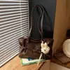 Bolso de Axila Coreano de Nicho para Mujer 2026 Nuevo de Moda Tendencia Estilo Motociclista Bolso Tote Simple de Gran Capacidad Bolso de Hombro