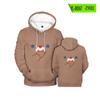 2024 AliExpress tendencia de estampado de cara sonriente de deseos moda personalidad patrón de expresión de dibujos animados suéter con capucha para hombre y mujer