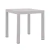 Mesa e Cadeira de Pátio ao Ar Livre Estilo Cream Europeu Combinação Casa B&B Lazer Terraço ao Ar Livre Café Mesa Quadrada