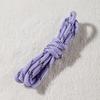 Corda Paracord 5mm Colorida Pontilhada Núcleo de Poliéster Torcido Redonda Resistente ao Desgaste Corda Miu Acessório Trançado DIY Cinto para Roupas Corda para Chapéu