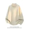 Nueva camiseta térmica de manga larga con cuello alto y forro polar para hombre, otoño/invierno 2026, capa base para hombre