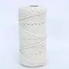 Cuerda de Cáñamo Colorida [Alto Valor Estético] 4.5mm Tejido a Mano Material de Decoración DIY Cuerda para Envolver Mesa de Café Cuerda de Amarre