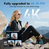 Cámara de Mano Portátil 4K de Alta Definición Transfronteriza Doble Lente Wifi Cámara con Clip Cámara Deportiva DV Cámara para Exteriores en Stock