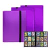 En Stock Correa Negra 9 Ranuras 360 Ranuras para Tarjetas Plástico PP Carpeta para Tarjetas de Juego Anime Ultraman Carpeta de Almacenamiento para Tarjetas de Juego