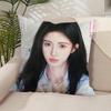 Almofada Quadrada de Ju Jingyi, Dupla Face, Mesmo Estilo das Celebridades Femininas, Almofada para Cochilo, Presente para Melhor Amiga, Almofada Fofa para Meninas