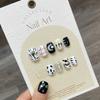Nova coleção de armadura pura usada à mão fada vento handmade nail patch terminado unhas falsas fábrica atacado produtos acabados