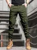 Comércio Exterior Transfronteiriço Marca Tendência Retro Europeia e Americana Roupa de Trabalho Calças Casuais Esportivas Masculinas Calças de Moletom Calças Longas para Exterior Atacado