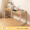 Escritorio de computadora, mesa larga, mesa de pared estrecha, mesa de dormitorio para el hogar, mesa de estudio, mesa rectangular, mesa de oficina sencilla