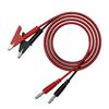 Plug Banana 4mm para Garra Jacaré com Fio Cobre Puro 15A Linha de Teste de Alta Corrente Saída de Potência Regulada CC