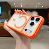 Adequado para Capa de Celular iPhone 17 Pro Max com Janela Grande, Carregamento Magnético, Sensação de Pele e Proteção Anti-Queda para Apple 16