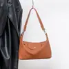 Bolso Longchamp de Cuero Genuino Más Vendido para Mujer, Bolso de Mano Hobo de Piel de Vaca de Primera Capa, Bolso Cruzado de Gran Capacidad a la Moda para Ventas Transfronterizas