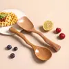 Espátula de Madera Maciza Personalizada Espátula para Arroz Espátula de Cocina para Hogar y Dormitorio Cuchara para Arroz de Madera Maciza Espátula para Saltear antiadherente