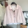 Otoño e Invierno 2026 Nuevo Versátil Moderno Casual Chaqueta Top Simple y Fresco Reductor de Edad Abrigo Corto de Otoño para Mujer A10465