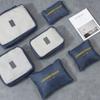 Set de Seis Piezas de Almacenamiento de Tela Oxford Transfronterizo Bolsas de Almacenamiento para Artículos Varios Set Impermeable para Viaje Bolsa de Almacenamiento para Ropa Interior