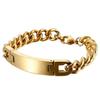 Pulsera Brillante Curva de Moda y Única Joyería al por Mayor Simple Versátil Tendencia Acero Inoxidable Accesorios Unisex con un Toque de Alta Gama
