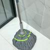 Mopa de Doble Uso Manos Libres con Escurridor Automático, Mopa Tradicional Grande para el Hogar con Hilo de Algodón, Mopa Absorbente